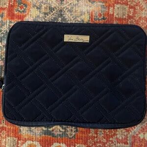 Vera Bradley Quilted Midnight Blue Pouch for electronics